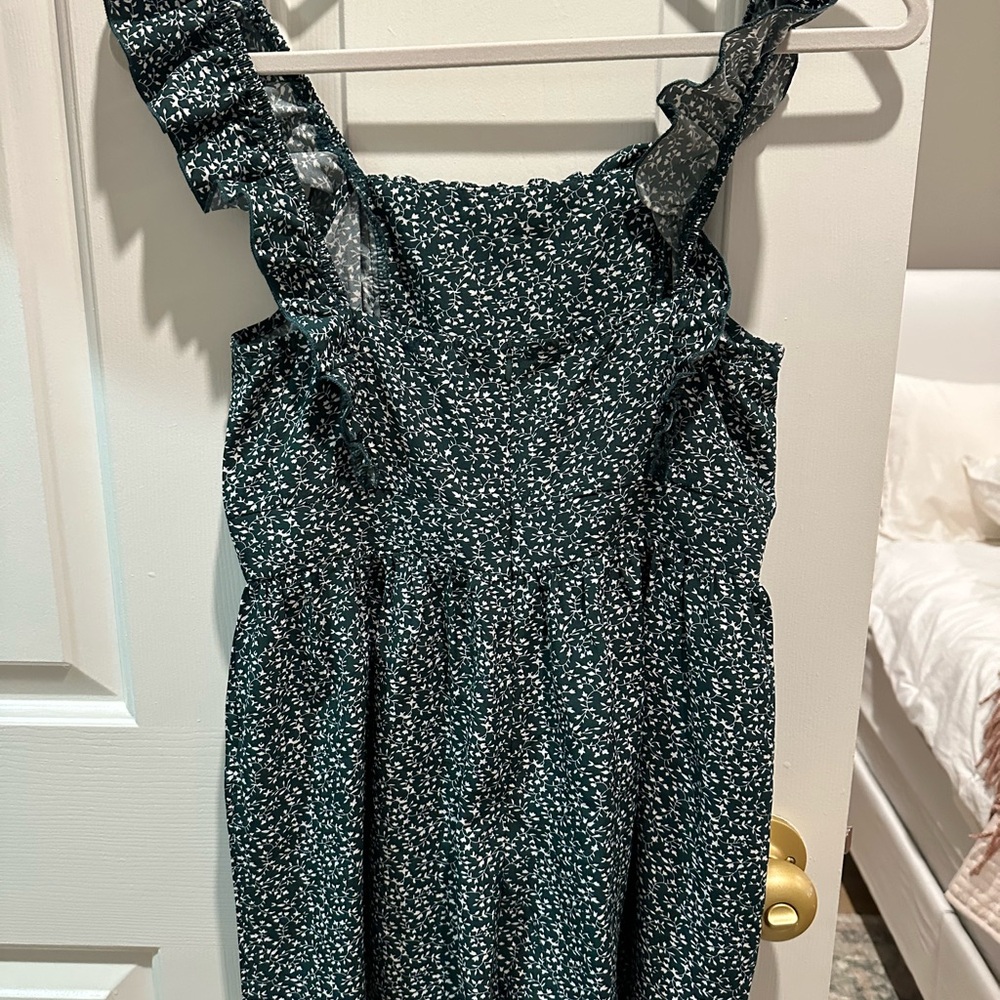 Floral Ruffle Romper